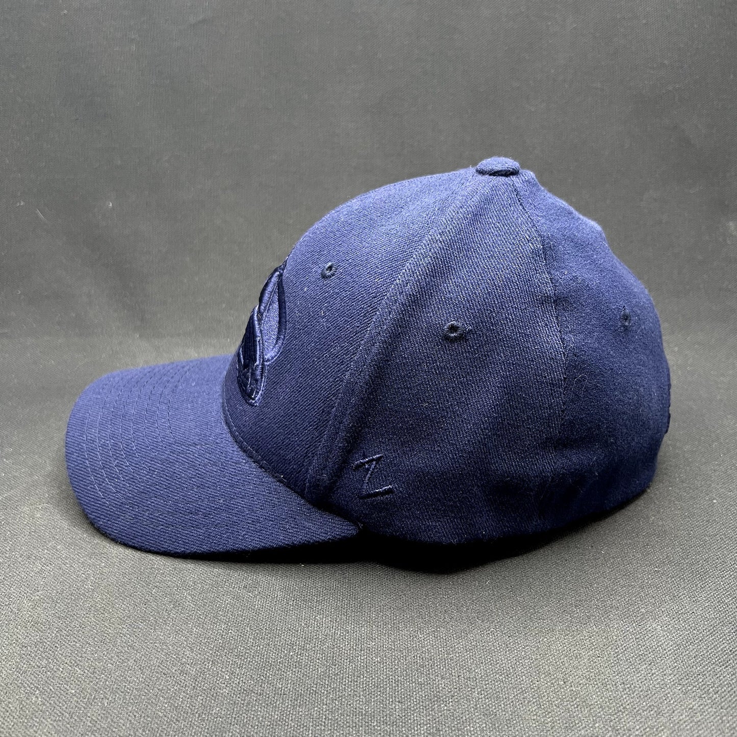 Colorado Avalanche NHL Zephyr Z-Fit M/L Navy Blue Fitted Hat Tone-on-Tone Logo