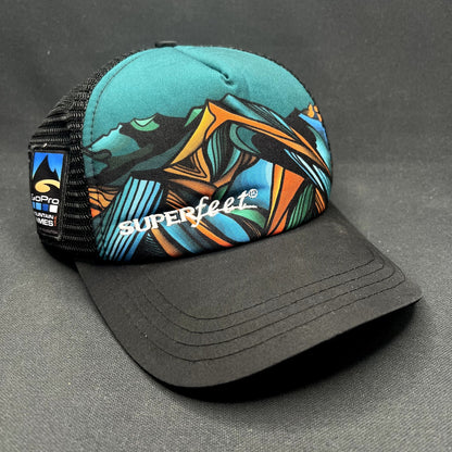 Superfeet GoPro Mountain Games Trucker Snapback Hat Boco Gear