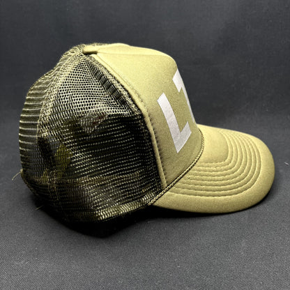 LTD Aspen USA Trucker Snapback Hat Olive Mesh Limited Brand Colorado OTTO