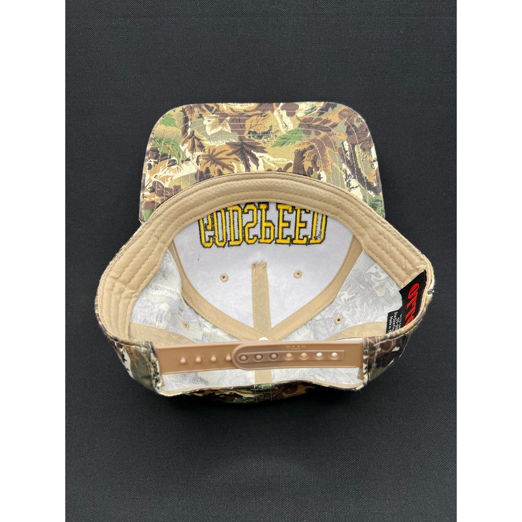 Zach Bryan “Godspeed” Camo Snapback Hat – Tour Merch (OTTO Cap)