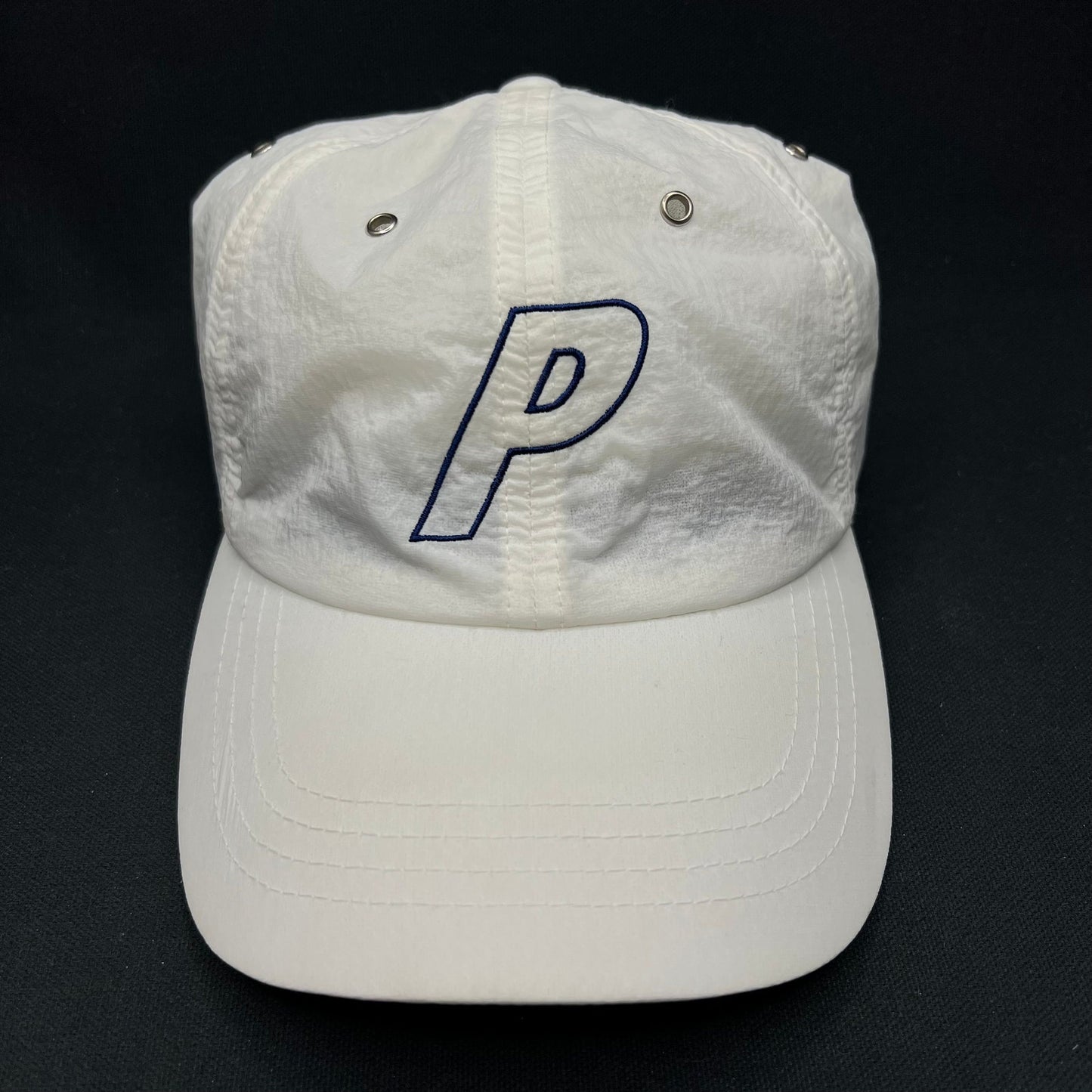 Palace Skateboards P Logo Strapback White Hat
