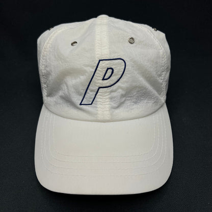 Palace Skateboards P Logo Strapback White Hat