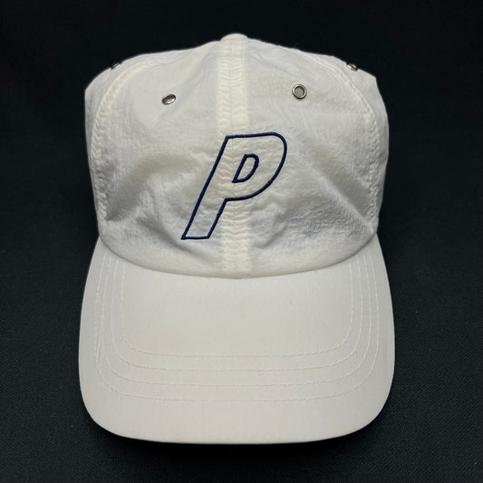 Palace Skateboards P Logo Strapback White Hat