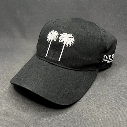 The Setai Tel Aviv Luxury Hotel Palm Trees Strapback Hat Black Israel Resort Cap