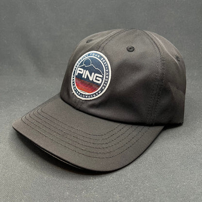 PING Golf Strapback Hat SensorCool Patch Logo Adjustable