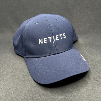 Nike Legacy91 NetJets Adjustable Strapback Hat Navy Blue Private Aviation