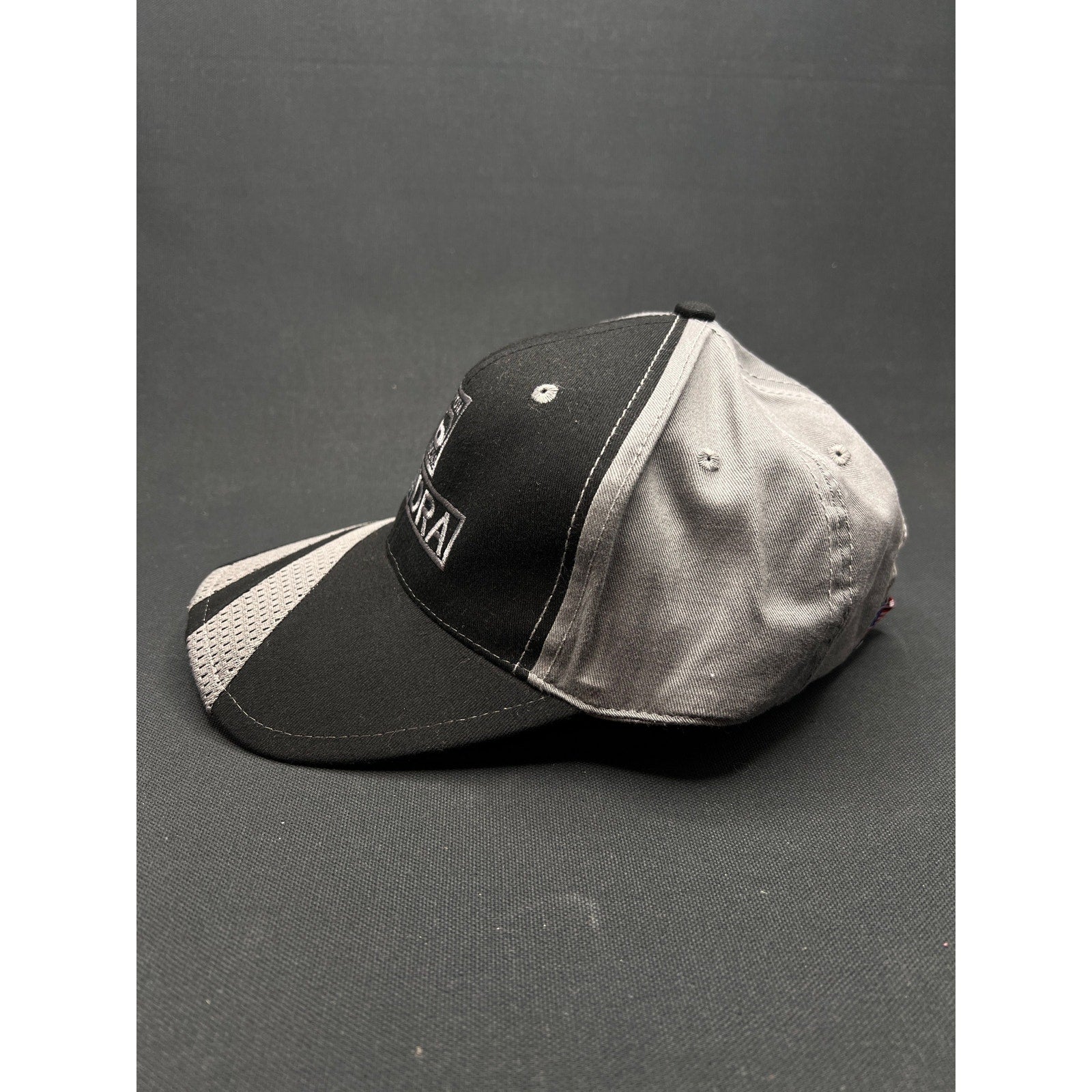 Toyota Tundra Trucks Hat – Black & Gray Embroidered Cap (Cobra / Structured Fit)