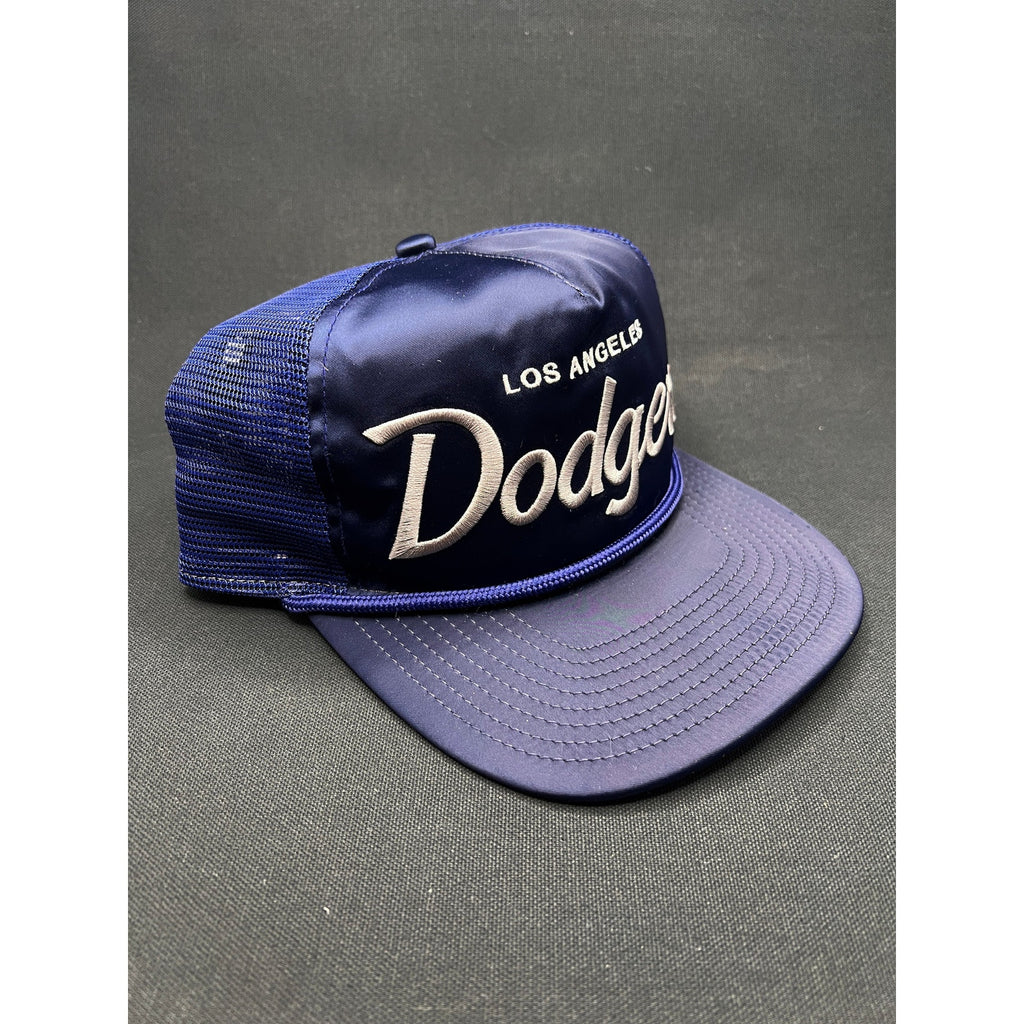 Los Angeles Dodgers Trucker Hat – New Era Mesh Snapback (Classic Satin Front Panel)