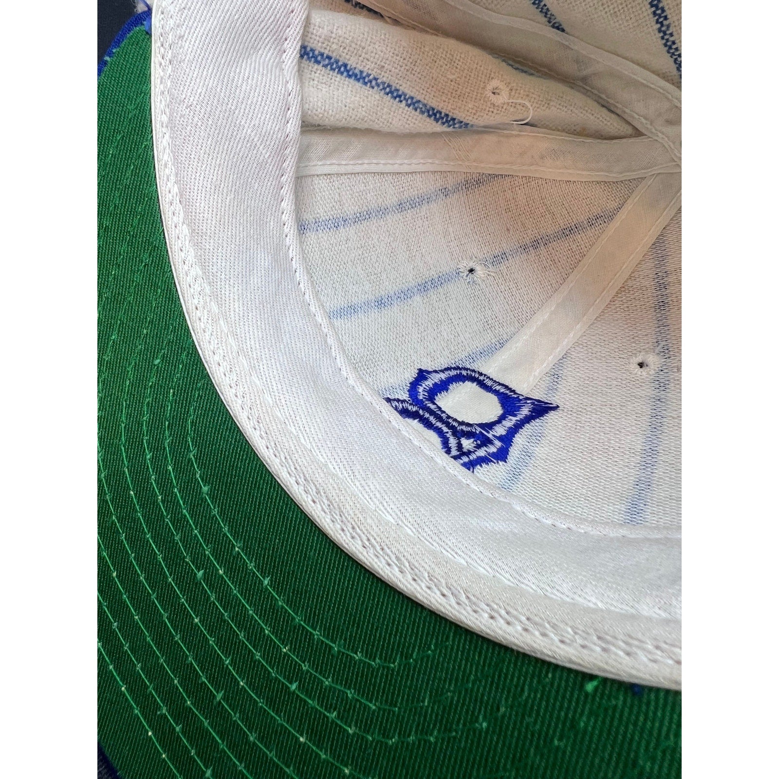 Vintage 1990's Brooklyn Dodgers Pinstripe Hat – American Needle Collection 7 3/8