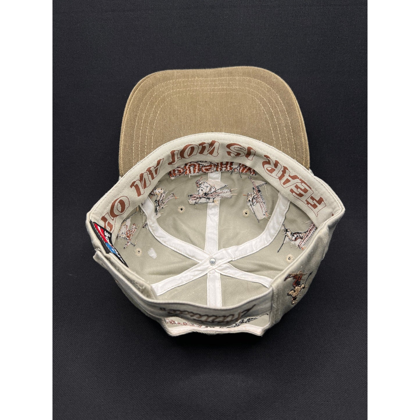 Vintage 90s “Pushin’ the Limits” Skiing Hat – Attitude Brand Strapback