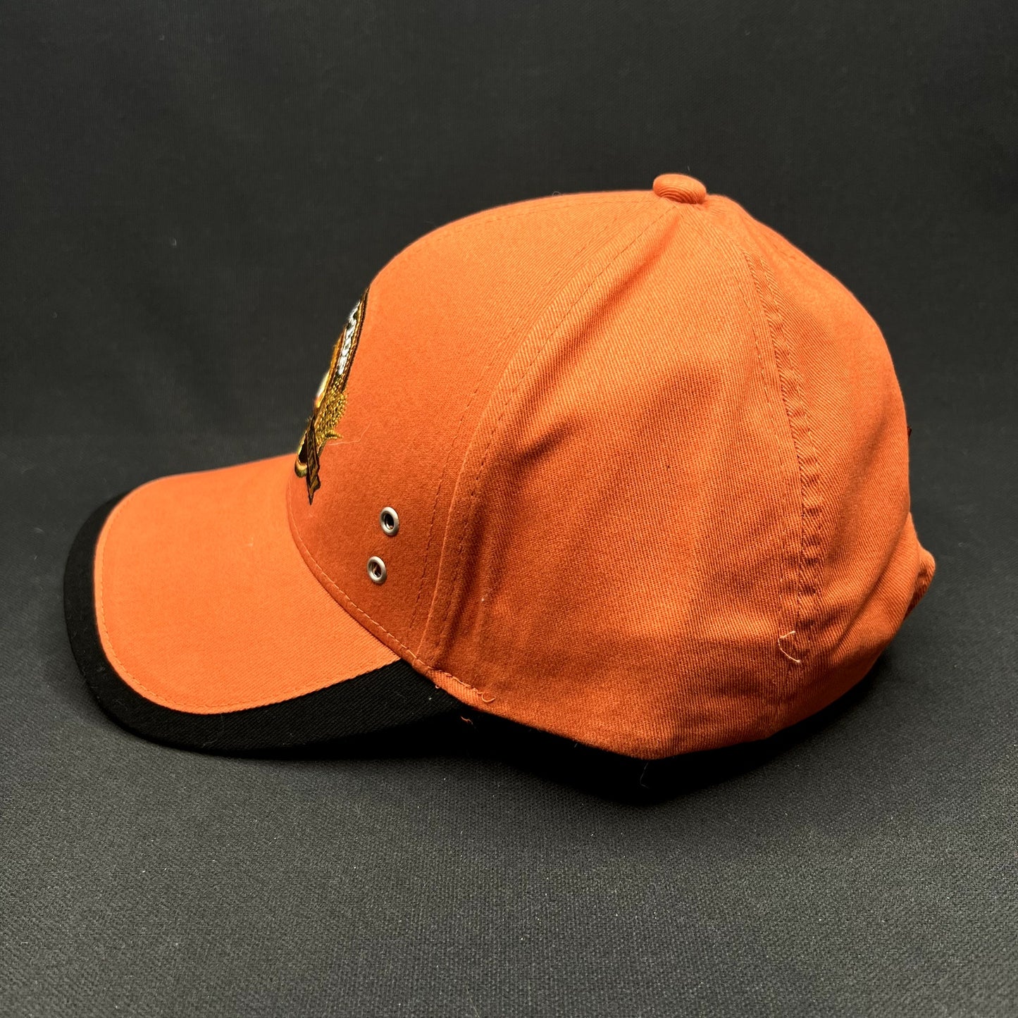 Shock Top Belgian White Beer Strapback Hat Orange Brewery Promo Adjustable Cap