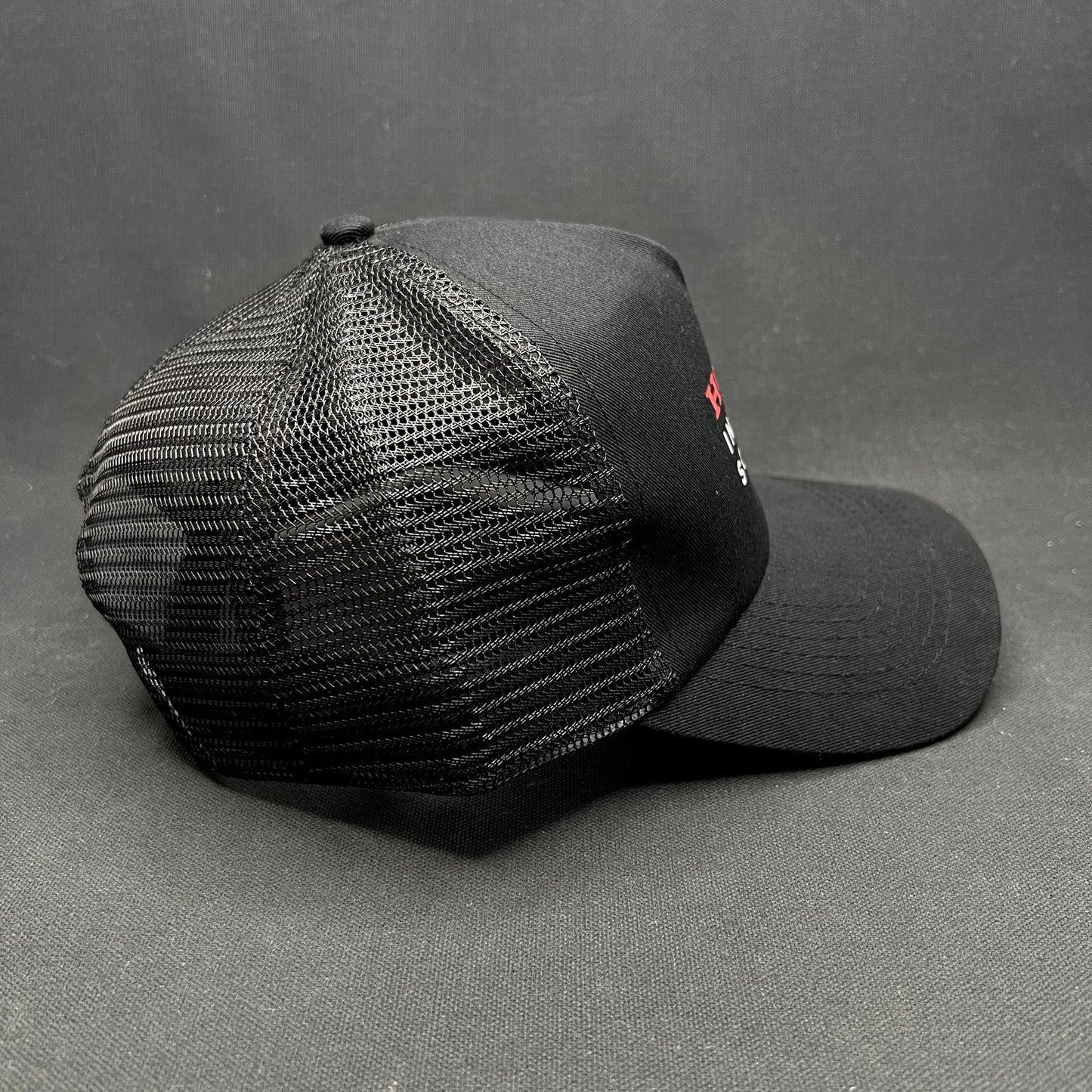 Honda Insurance Solutions Black Mesh Snapback Trucker Hat