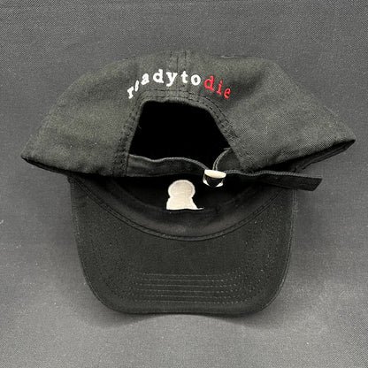 Notorious B.I.G. Ready To Die Biggie Smalls Strapback Hat Black