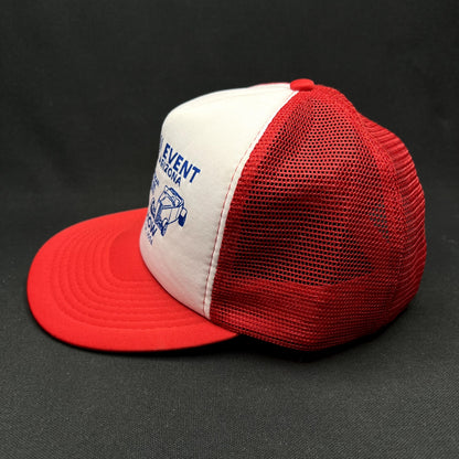 Vintage 1996 Quartzsite AZ Car Show Snapback The Main Event Trucker Hat