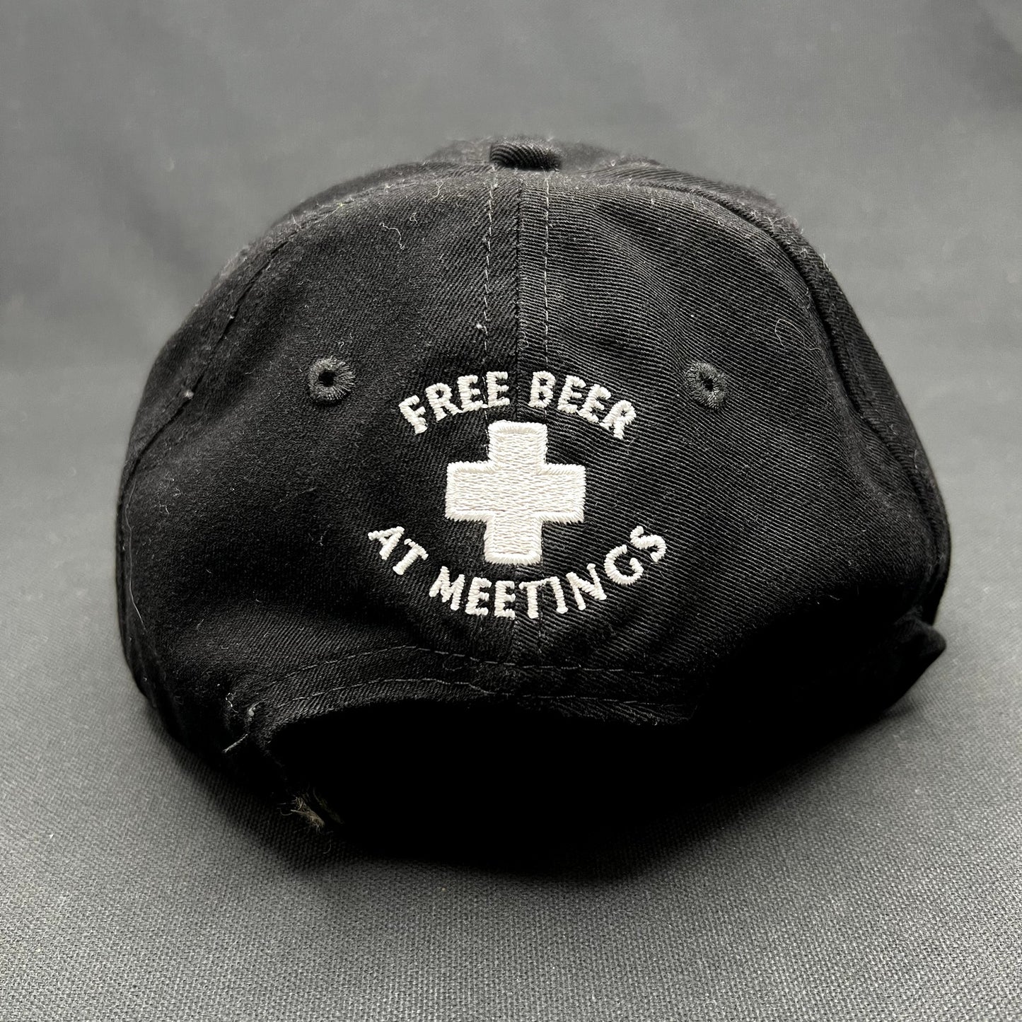 Vintage ASPA Ski Patrol Aspen Strapback Hat Ouray Sportswear Black
