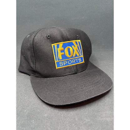 Vintage 90s FOX Sports Snapback Hat Mohr’s Embroidered Made Bangladesh