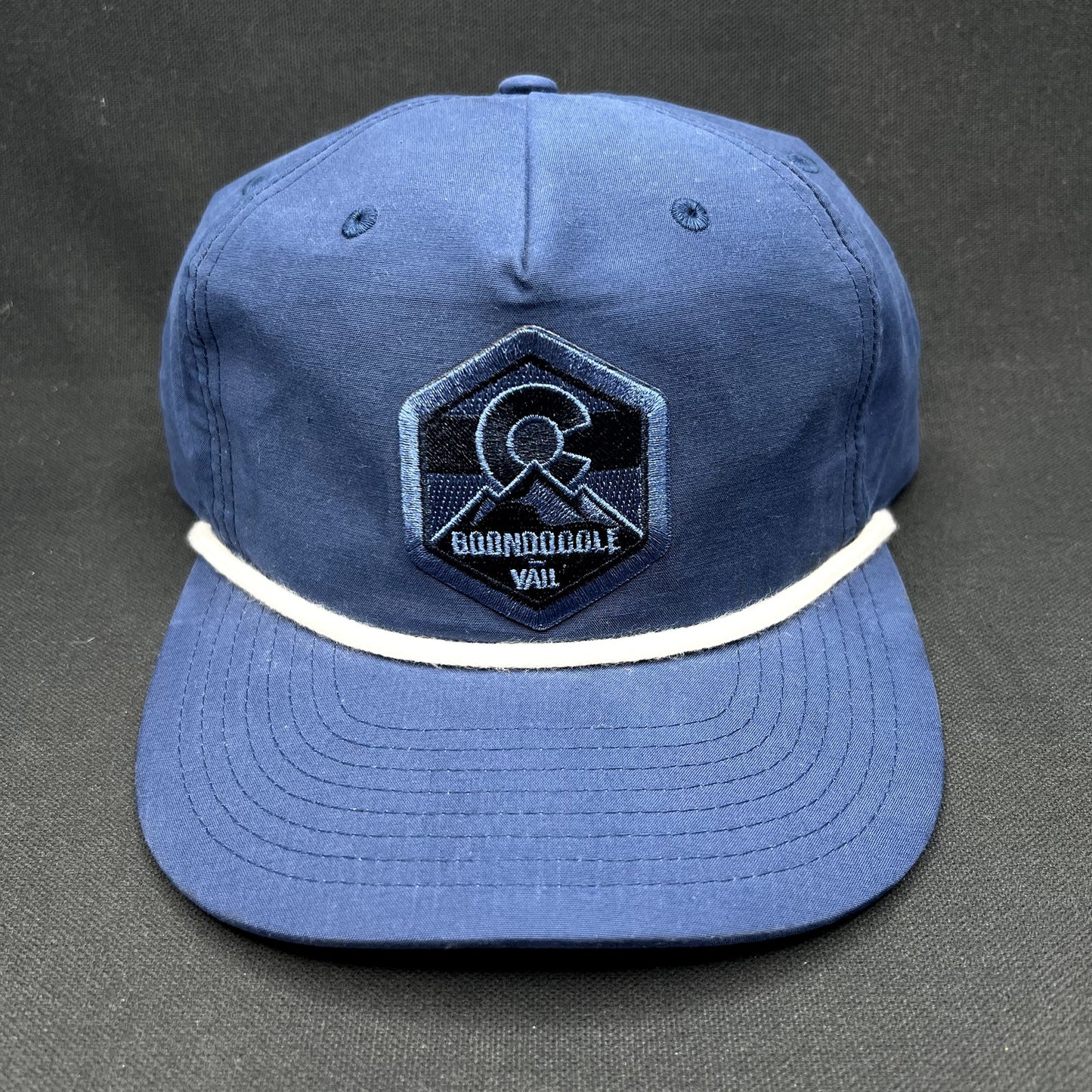 Boondoggle Vail Richardson Outdoor Snapback Rope Hat Colorado