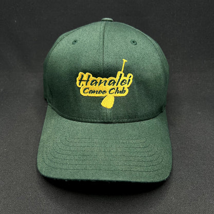 Vintage Hanalei Canoe Club Flexfit Hat S/M Hawaii Kauai Fitted Yupoong Cap