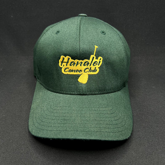 Vintage Hanalei Canoe Club Flexfit Hat S/M Hawaii Kauai Fitted Yupoong Cap