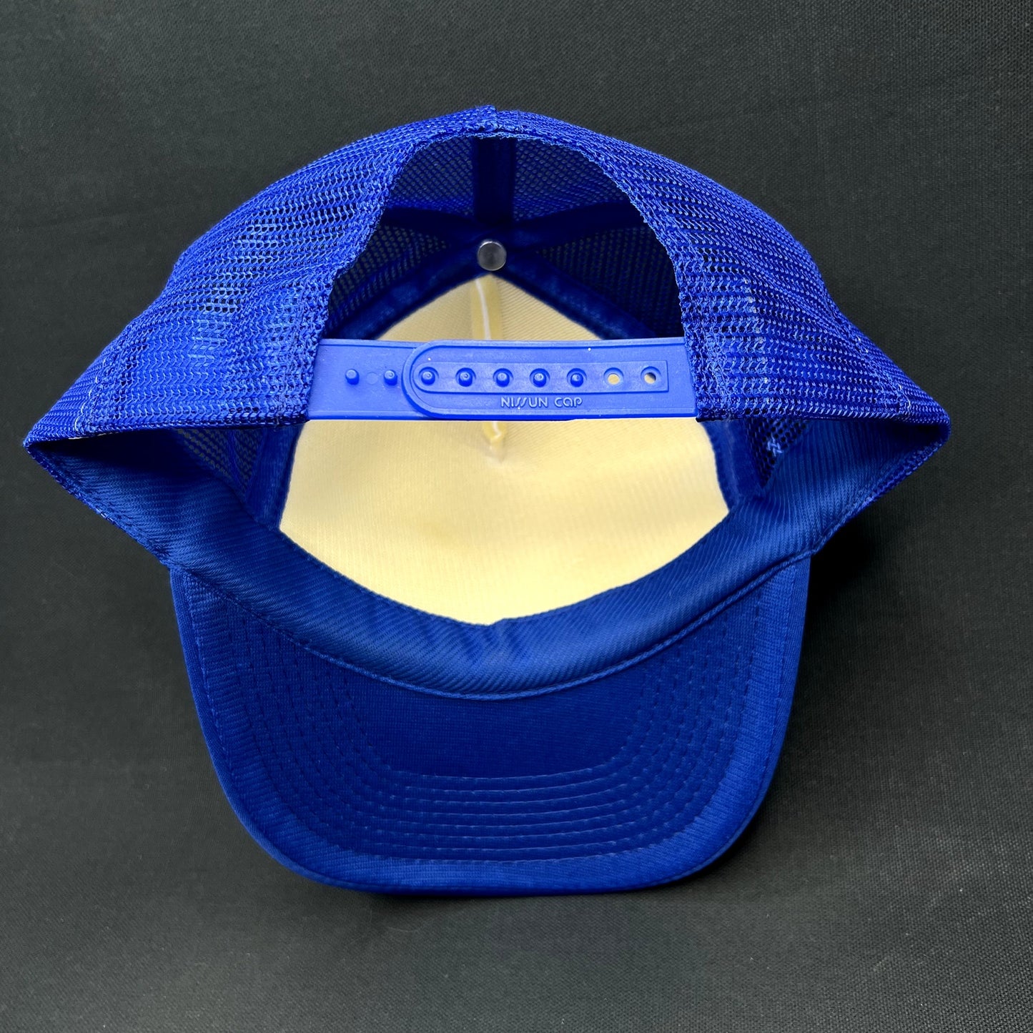 Vintage 1983 Honolulu Marathon Rainbow Trucker Snapback Hat