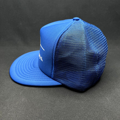 Vintage Acme Electric Supply Co Culver City Mesh Snapback Trucker Hat Blue USA