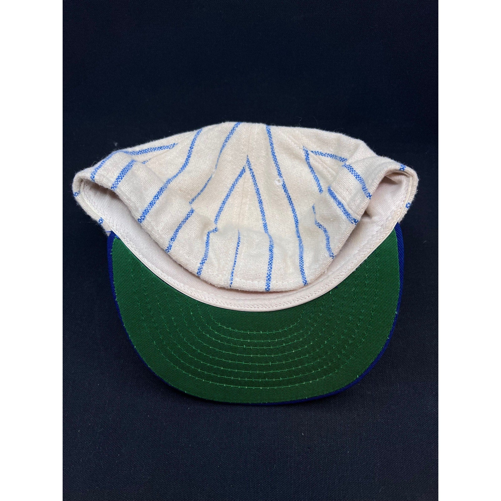 Vintage 1990's Brooklyn Dodgers Pinstripe Hat – American Needle Collection 7 3/8