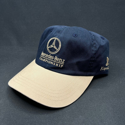 Mercedes-Benz Maui Hawaii Championship Strapback Hat Imperial Vintage Golf