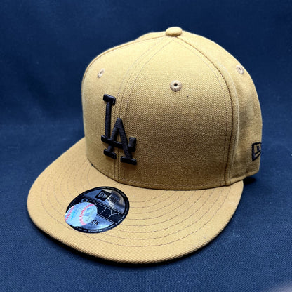 New Era LA Dodgers 1981 World Series Tan Brown 9FIFTY Snapback Hat