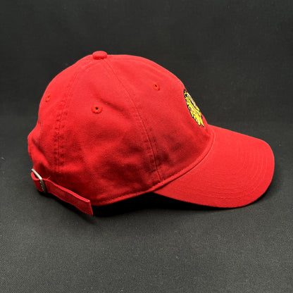 Chicago Blackhawks Reebok Face Off Headwear Red Strapback NHL Hockey Hat