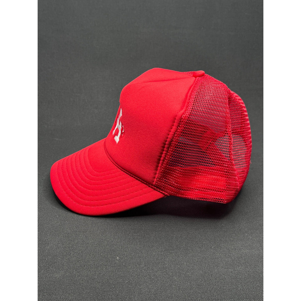 Red LA Hearts 'Dodgers' Trucker Hat – Nissin Cap Mesh Snapback