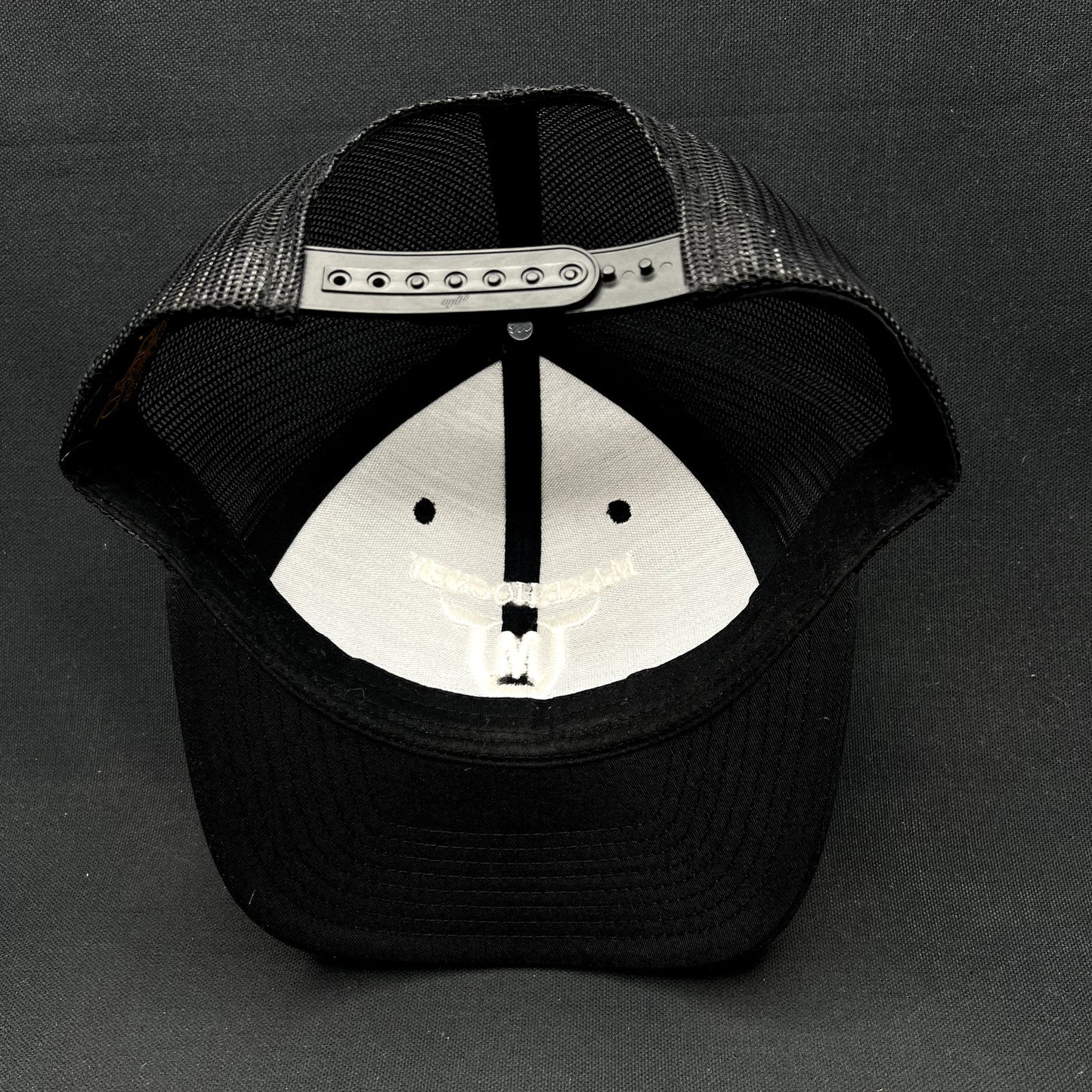Make Hockey Violent Again Snapback Trucker Hat Yupoong Classics Black