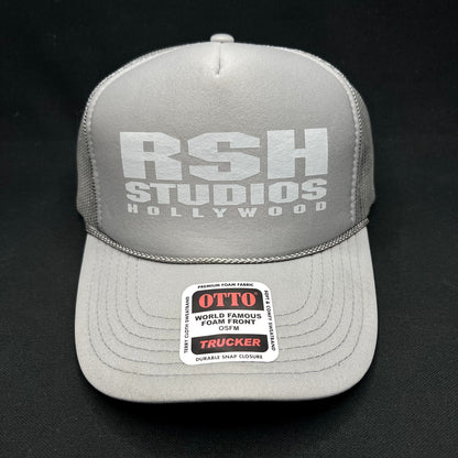 RSH Studios Hollywood Trucker Hat Gray OTTO Snapback Cap
