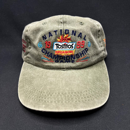 Vintage 1999 Tostitos Fiesta Bowl National Championship Strapback Hat