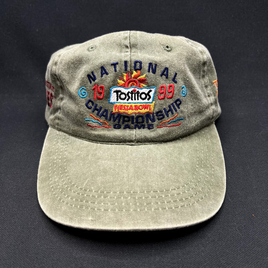 Vintage 1999 Tostitos Fiesta Bowl National Championship Strapback Hat