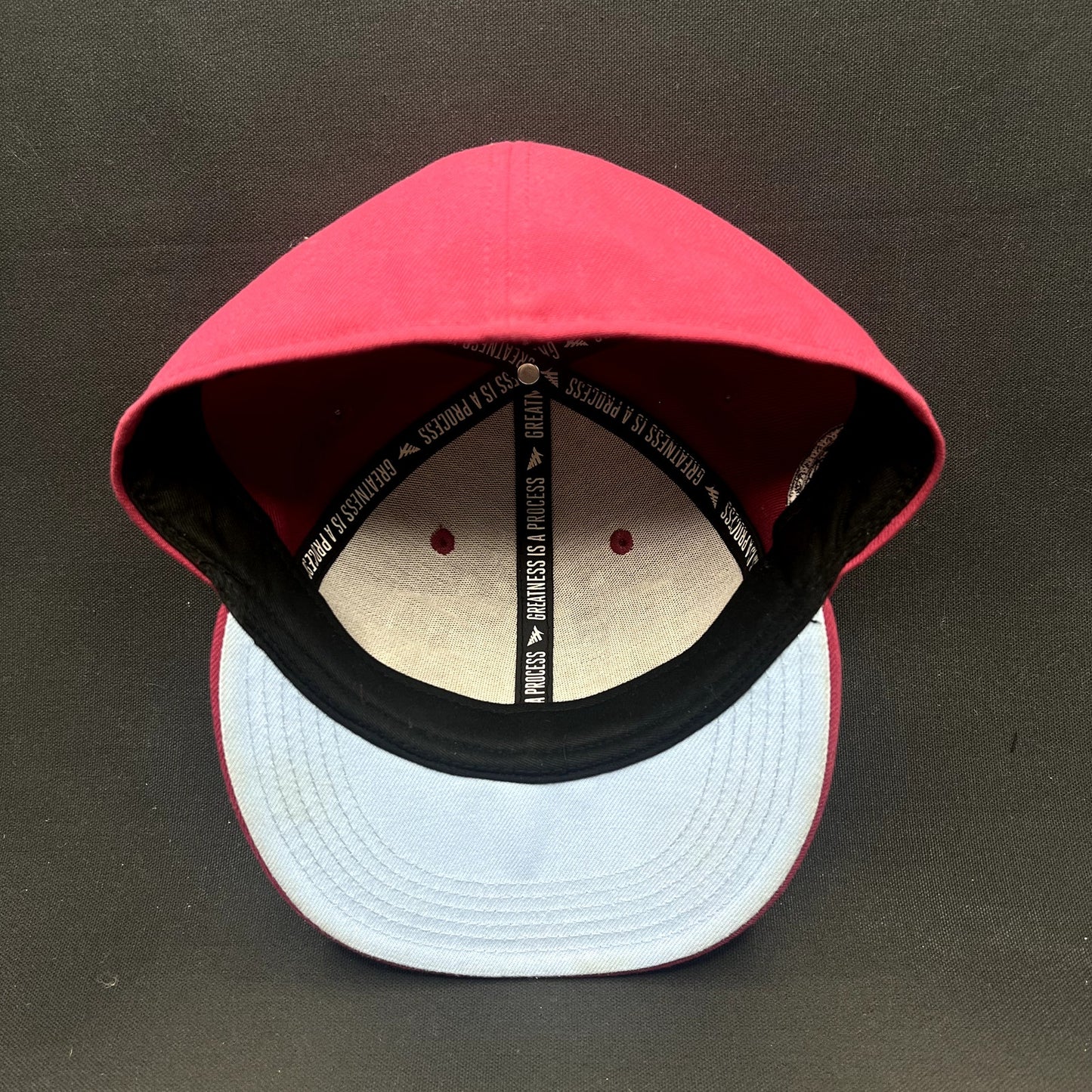 Paper Planes “PLANES” Burgundy Fitted Hat 7 1/2 Streetwear Roc Nation Cap