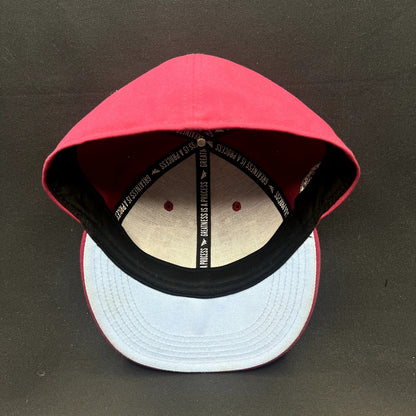 Paper Planes “PLANES” Burgundy Fitted Hat 7 1/2 Streetwear Roc Nation Cap