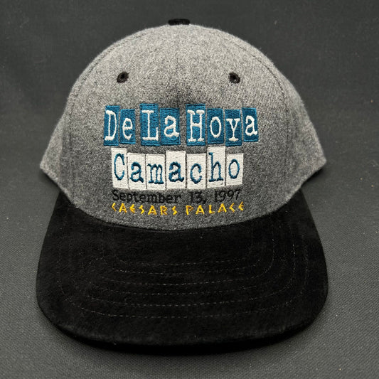 Vintage 1997 De La Hoya vs Camacho Caesars Palace Snapback Hat Boxing