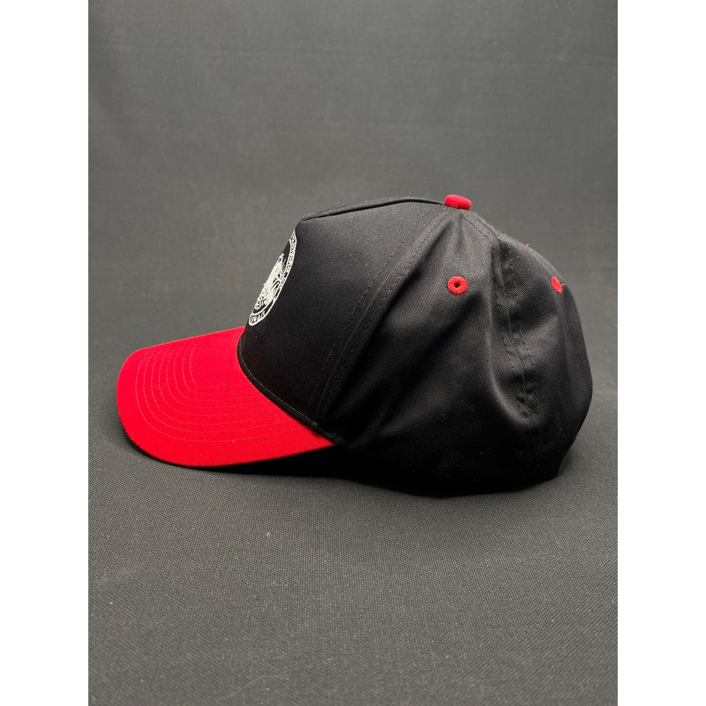 Diamond Head Clothing Co. Hawaii Patch Hat – Black/Red Otto Snapback