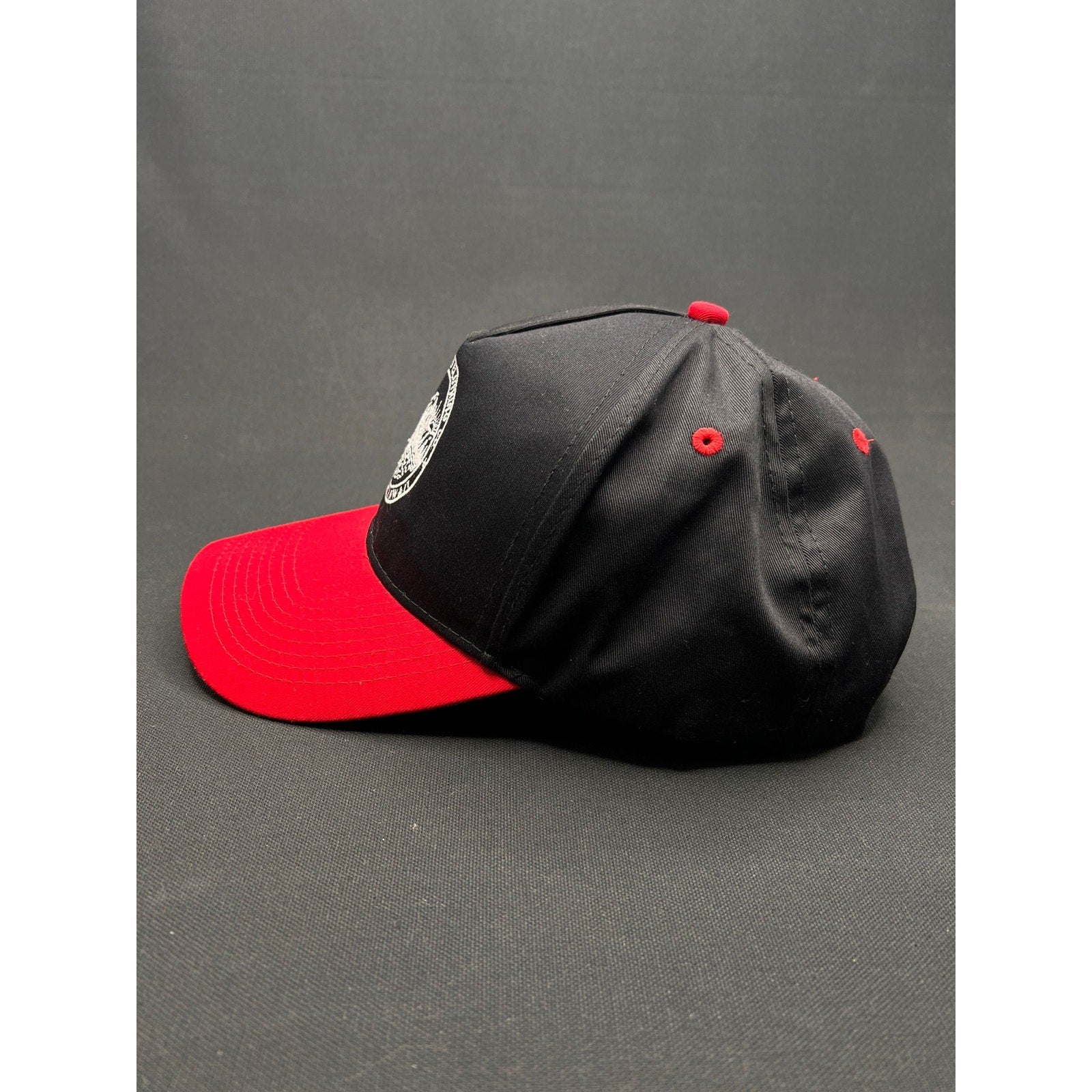 Diamond Head Clothing Co. Hawaii Patch Hat – Black/Red Otto Snapback