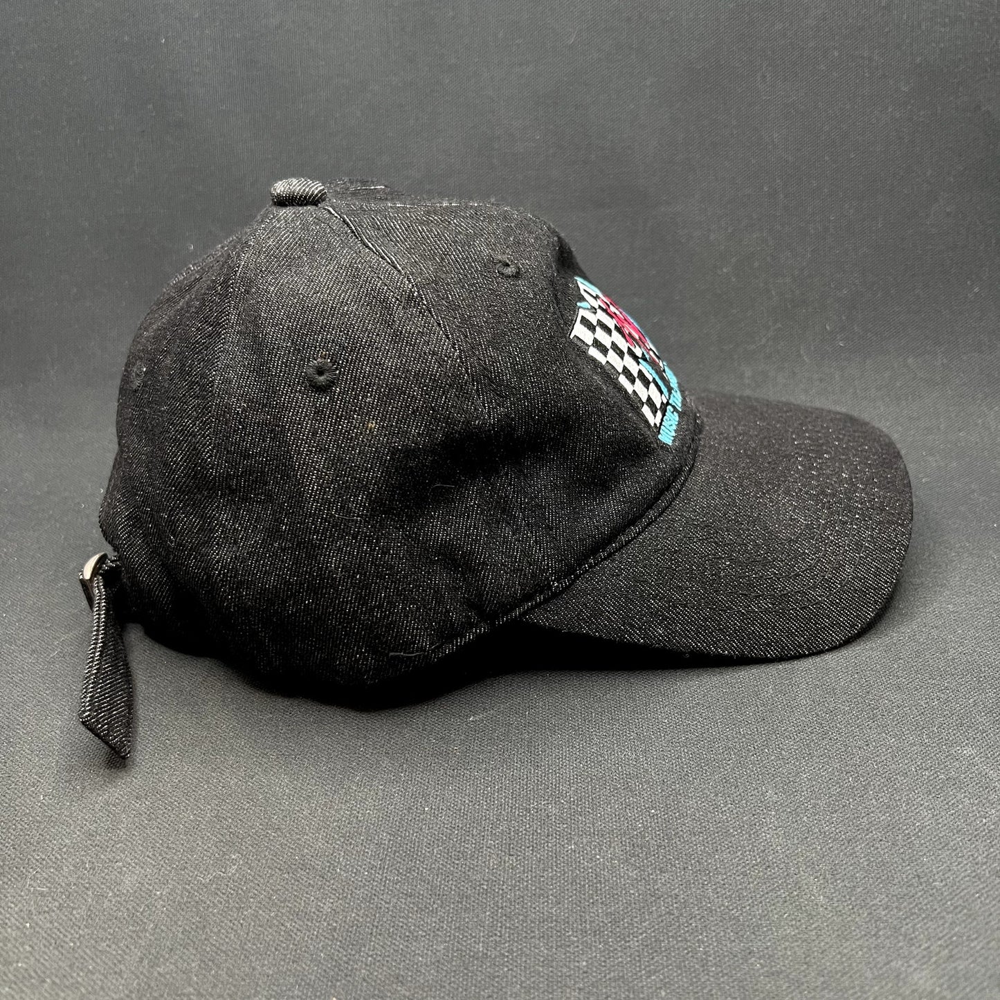 MTV Music Television Checkered Logo Strapback Hat Black 2018 Adjustable Cap