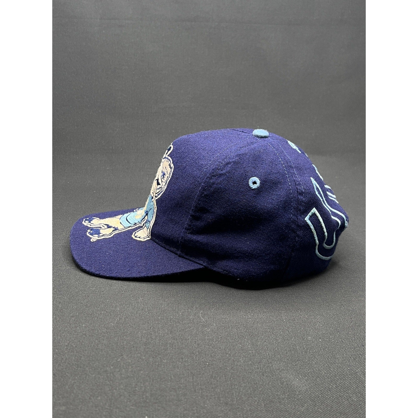 Vintage 1984 UNC Tar Heels Rameses Mascot Snapback by Signature Sportswear Rare