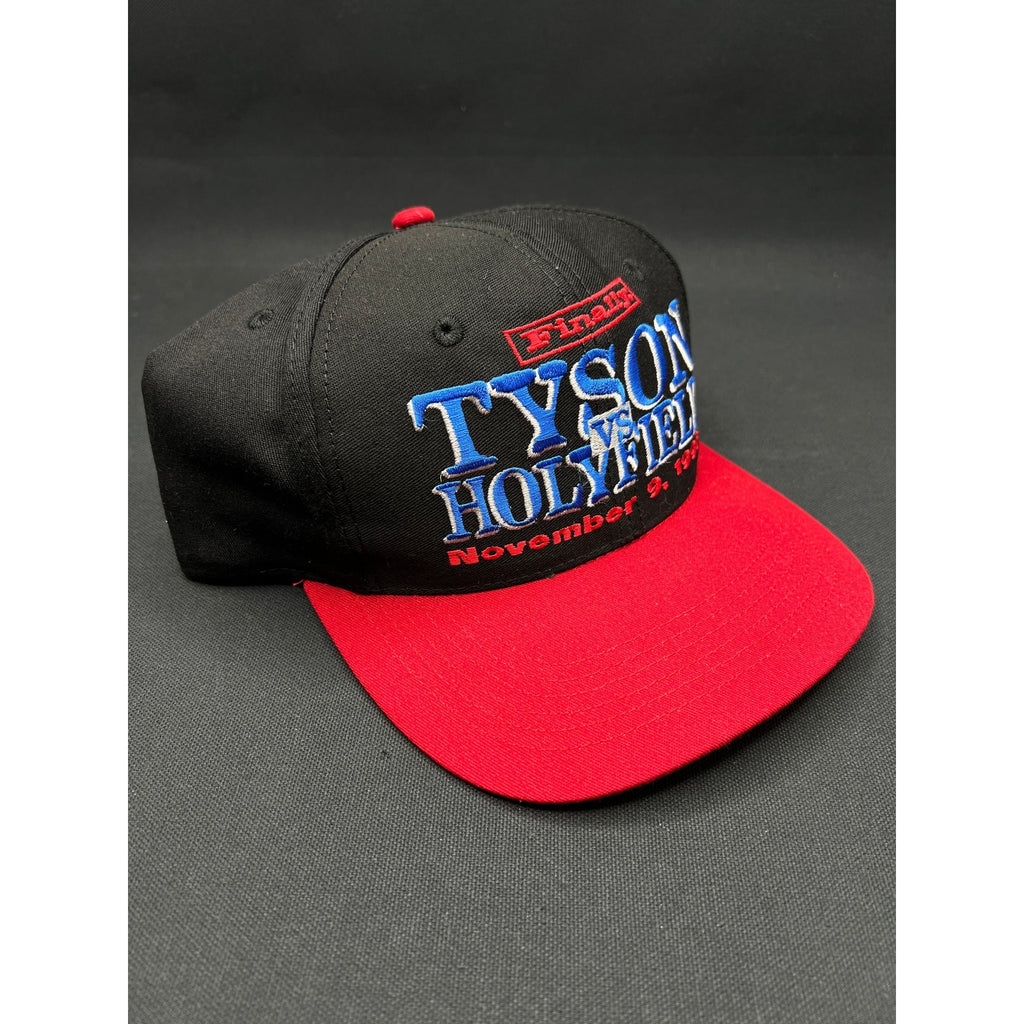 Vintage 1996 Tyson vs Holyfield Finally Hat MGM Grand Fight Snapback Made In USA