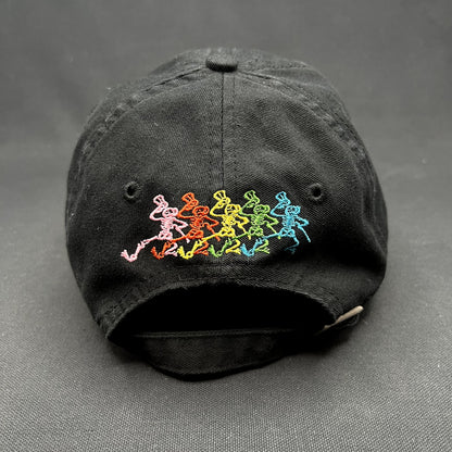 Hatteful Dead GD Logo Liquid Blue Strapback Hat Black