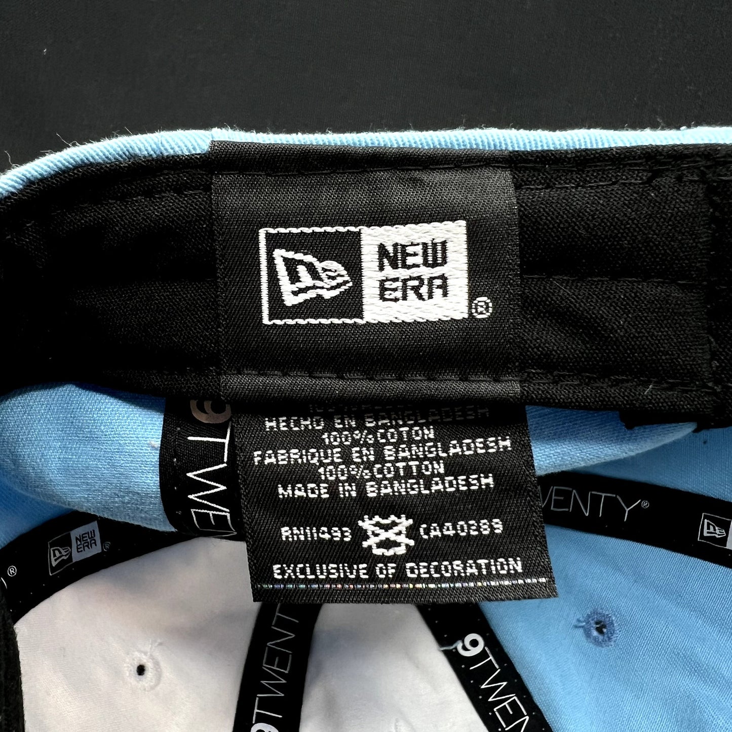 Minnesota United FC New Era 9TWENTY Strapback Hat MLS Loons Light Blue