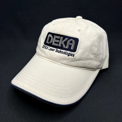 Vintage DEKA Laser Technologies Strapback Hat Brian Robinson Medical Tech Cap