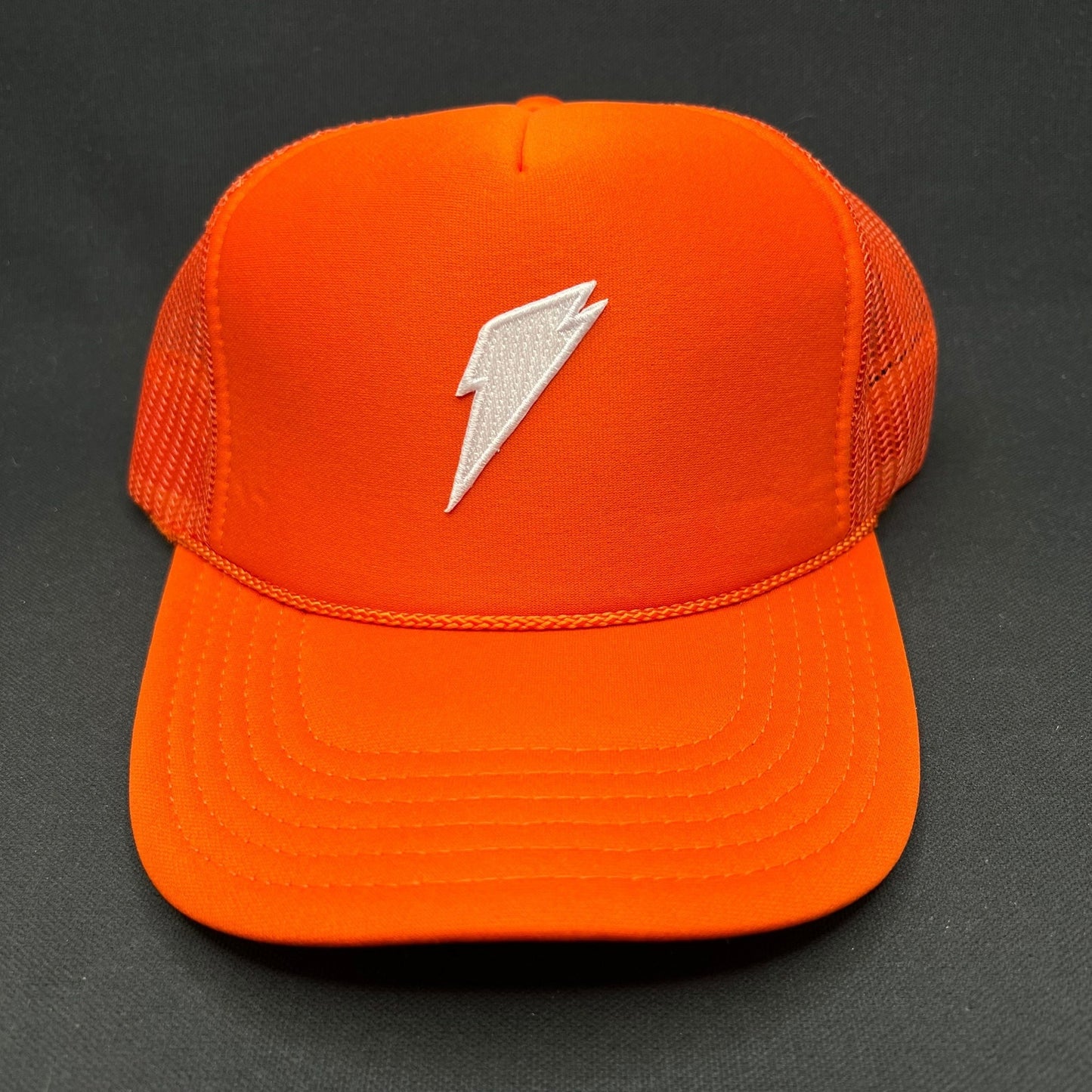 Gatorade Lightning Bolt Trucker Hat Snapback Orange OTTO Cap
