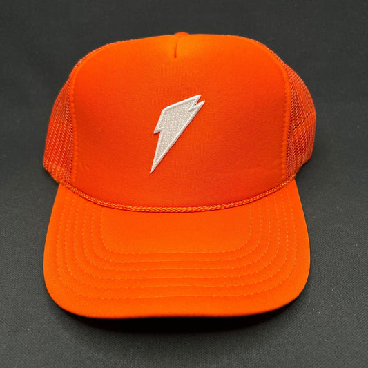 Gatorade Lightning Bolt Trucker Hat Snapback Orange OTTO Cap