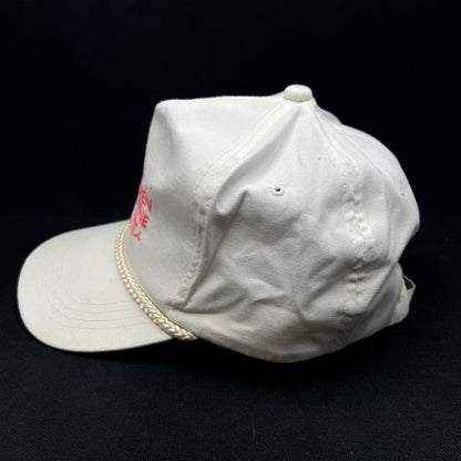 Vintage 1991 Aspen Wine Party Strapback Hat Rope Yupoong Korea