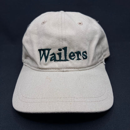 Vintage 90s Y2K Wailers Reggae Strapback Hat Bob Marley Band Logo