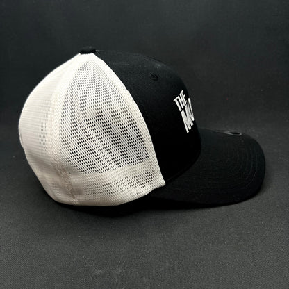The Movie Guys Flexfit Trucker Snapback Hat Black White Podcast Film Industry